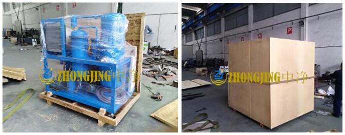 液壓油真空濾油機工廠發貨 液壓油真空濾油機工廠發貨